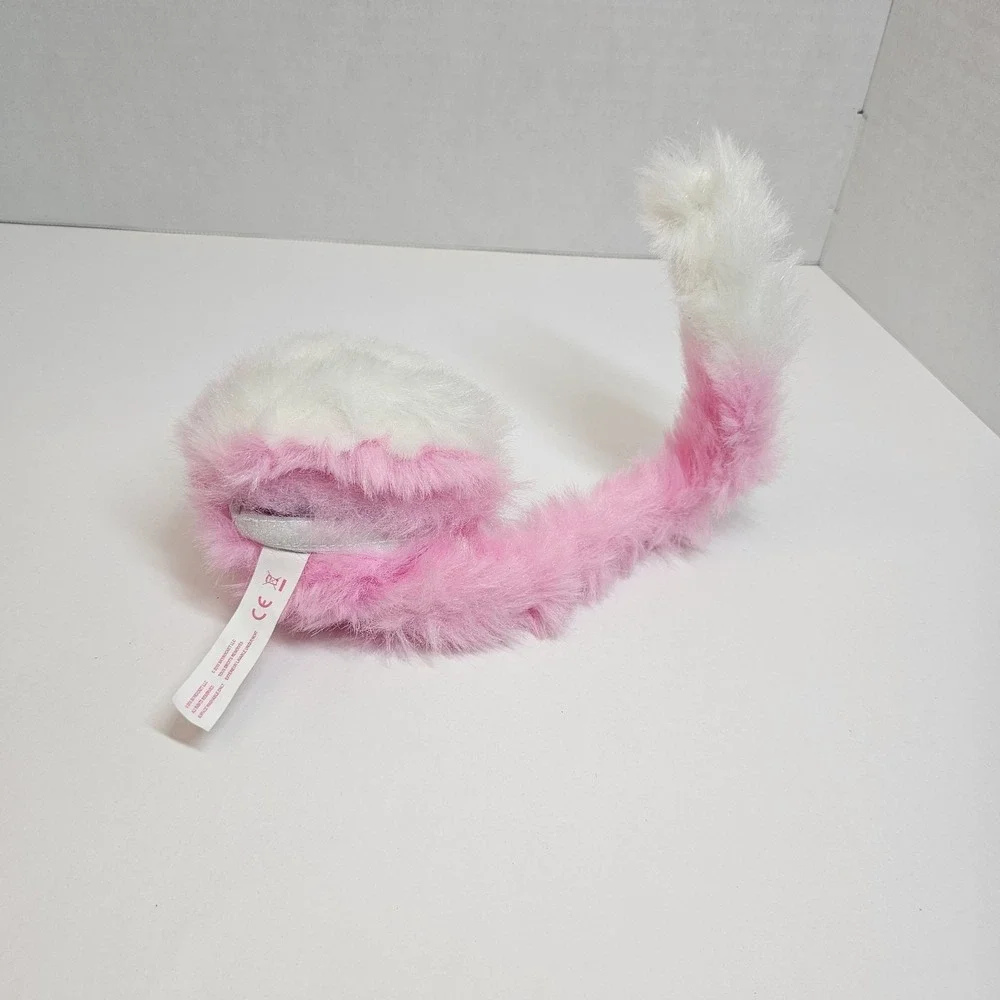 Pomsies Blossom Pink Cat Pet Talking‎ Interactive Toy Plush Pink. Purrs